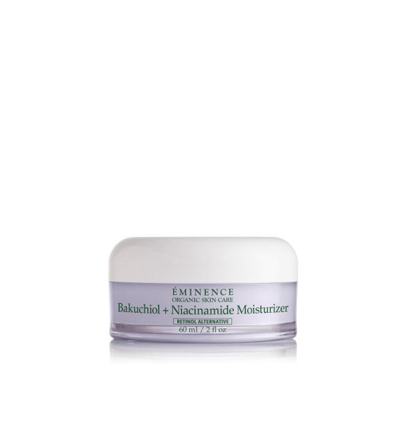 2 ounce pot of Eminence Organic Skin Care Bakuchiol + Niacinamide Moisturizer