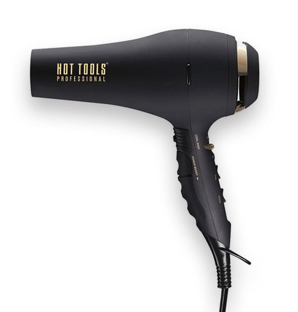 Black and gold Hot Tools Professional hair dryer