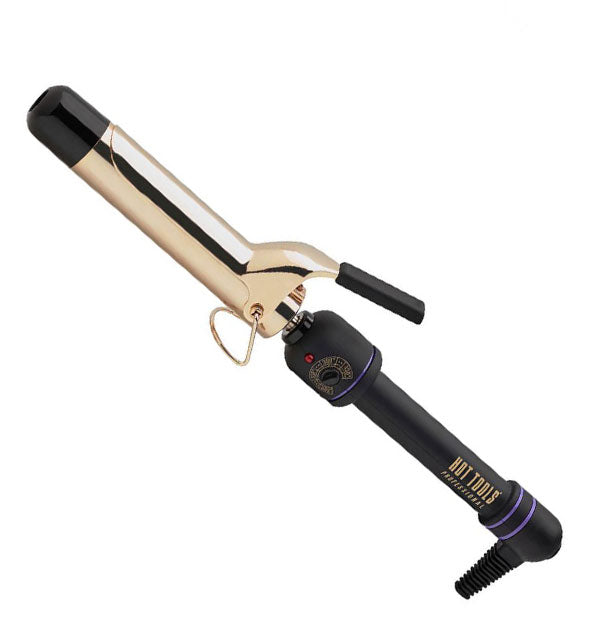24K Gold Spring Curling Iron 1 1/4 inch 