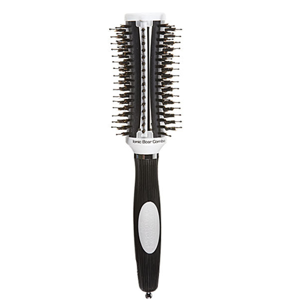 Olivia Garden ThermoActive Ionic Boar Combo Brush 2-1/4 inches.