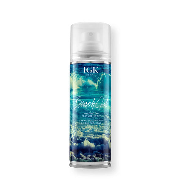 5 ounce can of IGK Beach Club Volumizing Texture Spray