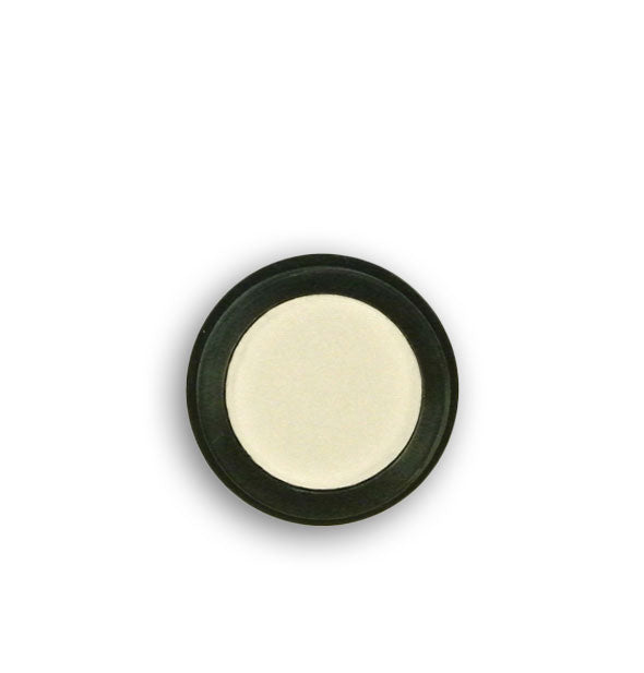 Pot of off-white Pops Cosmetics eyeshadow