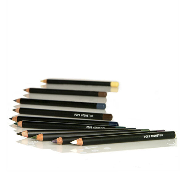 Collection of eyeliner pencils