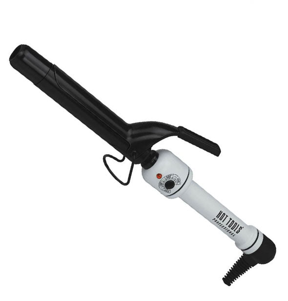 Hot Tools Nano Ceramic Spring Curling Iron/Wand 1-inch measurement with cord partially shown.
