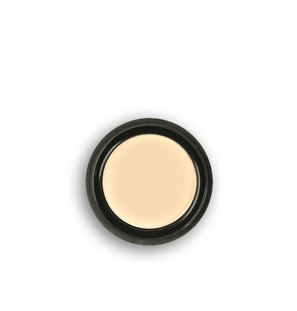 Off-white pressed powder eyeshadow