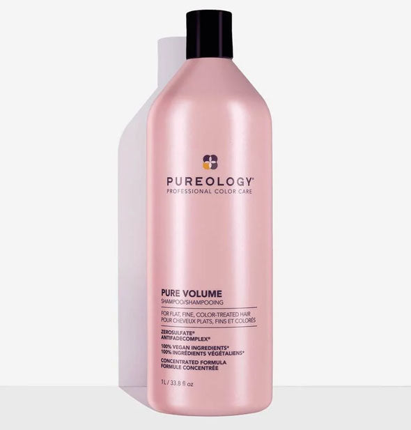 33.8 ounce bottle of Pureology Pure Volume Shampoo