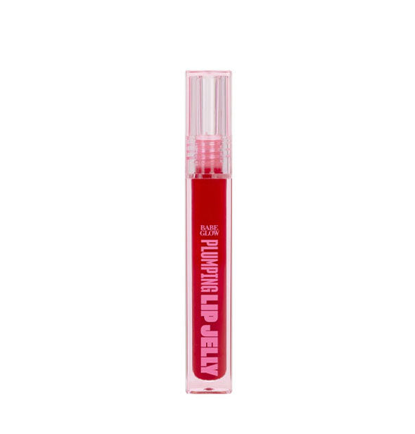 Tube of red Babe Glow Plumping Lip Jelly
