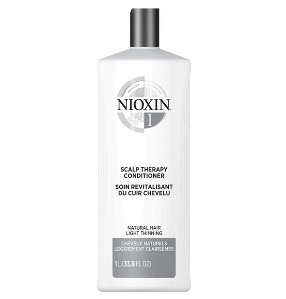 Nioxin - System 1 Scalp Therapy Conditioner: is a lightweight conditioner that helps promote hair resilience and moisture balance control for normal to thin-looking fine, natural hair. 1 Liter