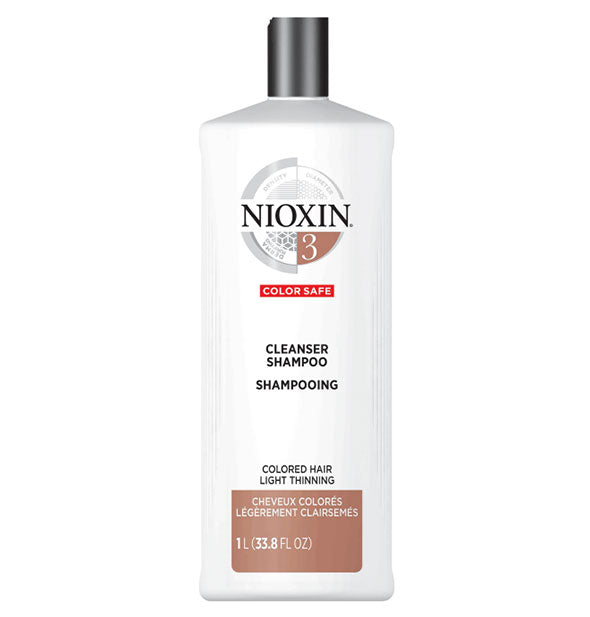 cleanser shampoo for colored light thinning hair 1 liter