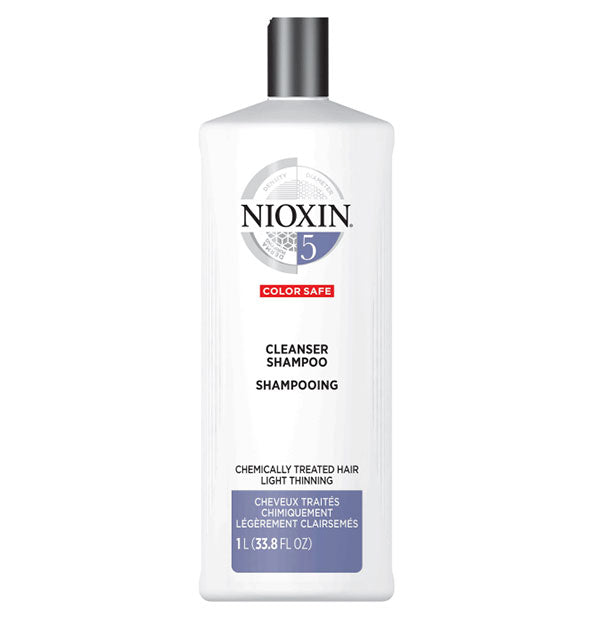 cleanser shampoo for chemically treated and light thinning hair 1 liter