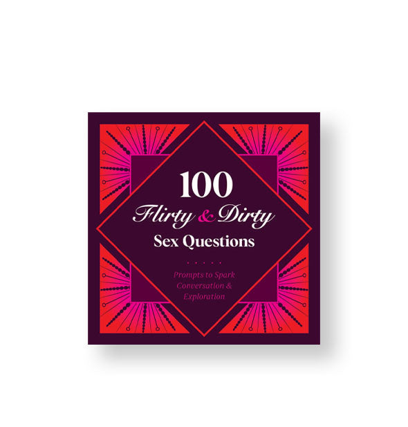 Box of 100 Flirty & Dirty Sex Questions game for adults: "Prompts to Spark Conversation & Exploration"