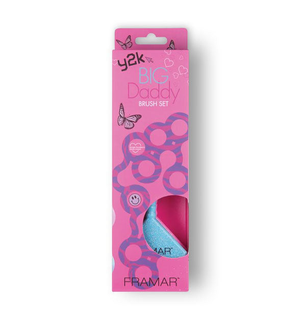 Pink pack of Y2K Big Daddy color brushes by Framar