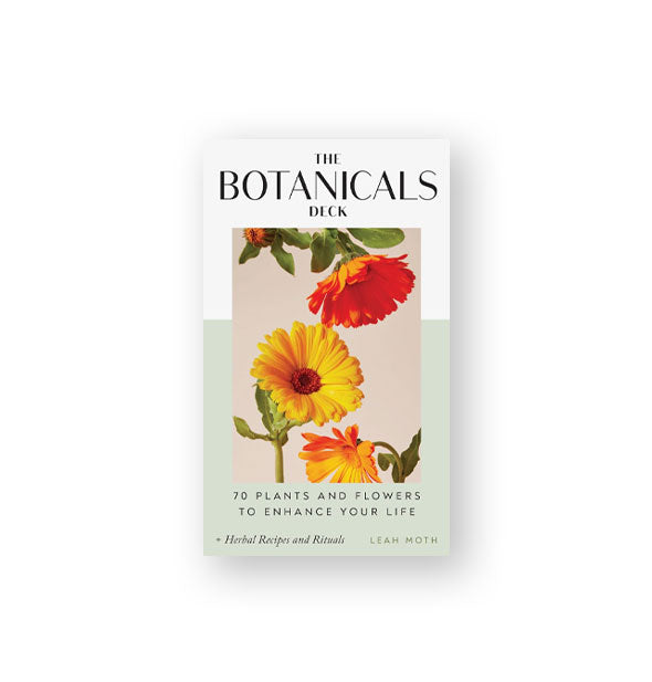 The Botanicals Deck box featuring vibrant floral photography