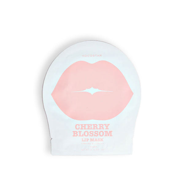 Pink and white Kocostar Cherry Blossom Lip Mask pack