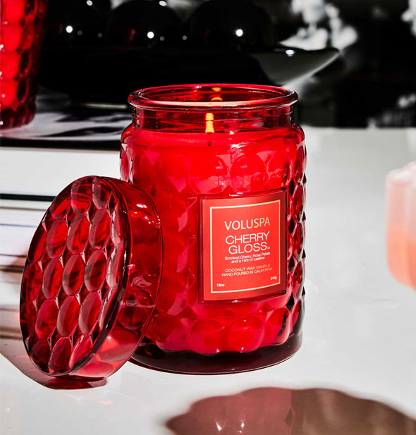 Voluspa - Cherry Gloss Large Jar Candle