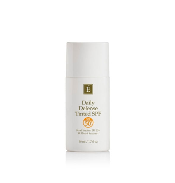 White 1.7 ounce tube of Daily Defense Tinted SPF