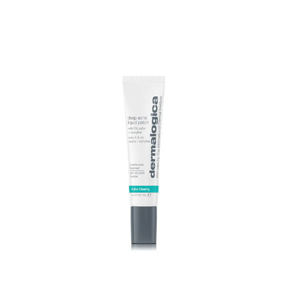 Tube of Dermalogica Deep Acne Liquid Patch ointment