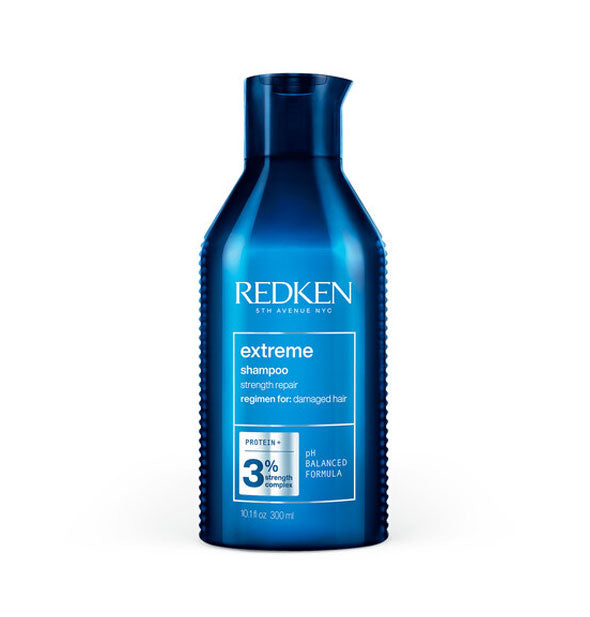 Blue 10.1 ounce bottle of Redken Extreme Shampoo