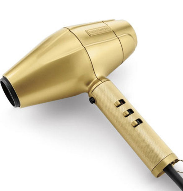Another angle of the BaBylissPRO Gold FX hair dryer