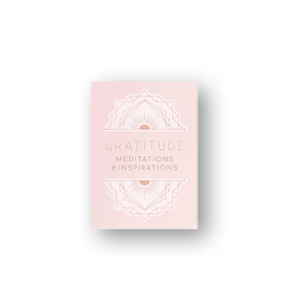Pink cover of Gratitude: Meditations & Inspirations