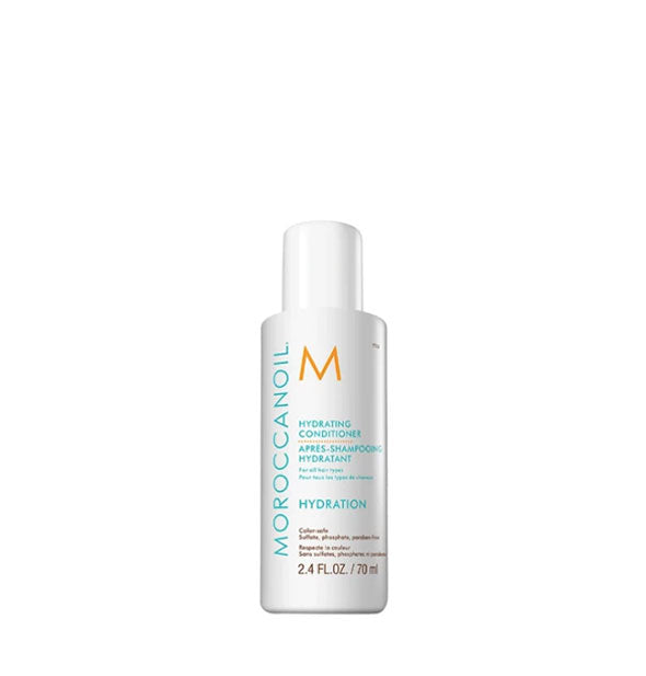 2.4 ounce bottle of Moroccanoil Hydrating Conditioner