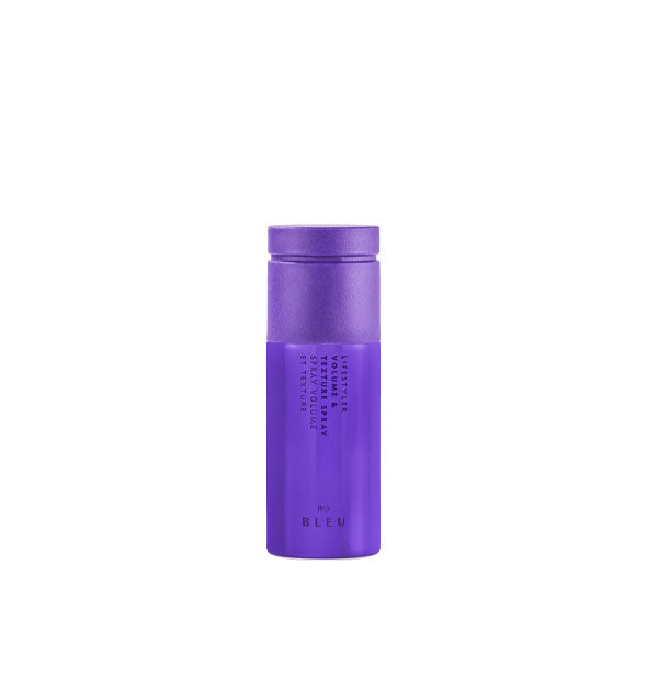 Mini purple can of R+Co Lifestyler Volume & Texture Spray
