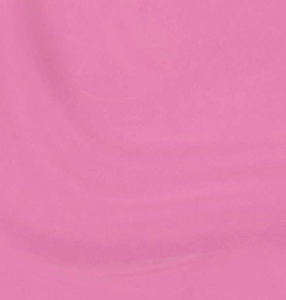 Closeup of bubblegum pink nail polish
