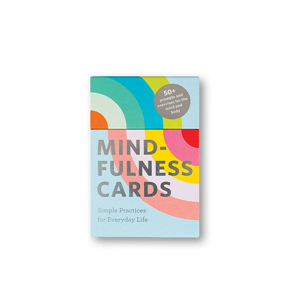 Colorful pack of Mindfulness Cards