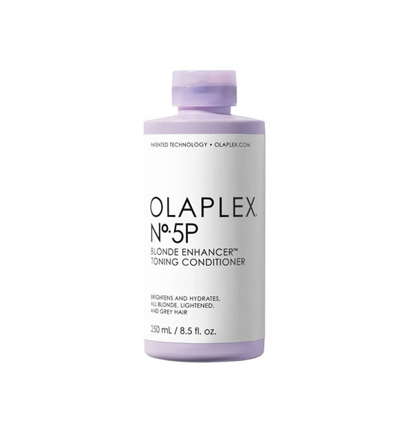 8.5 ounce bottle of Olaplex No. 5P Blonde Enhancer Toning Conditioner