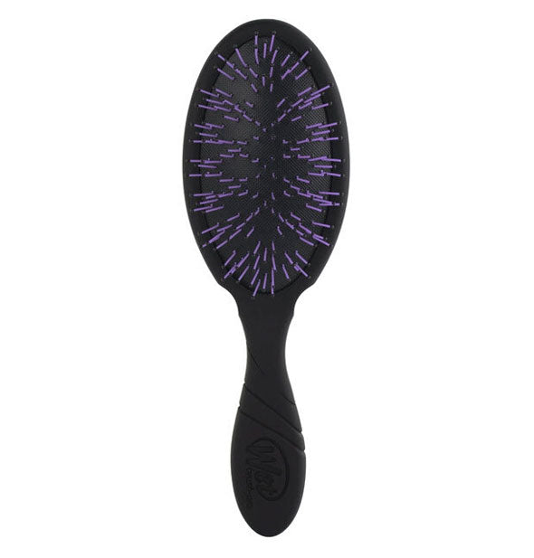 Black Wet Brush with purple bristles