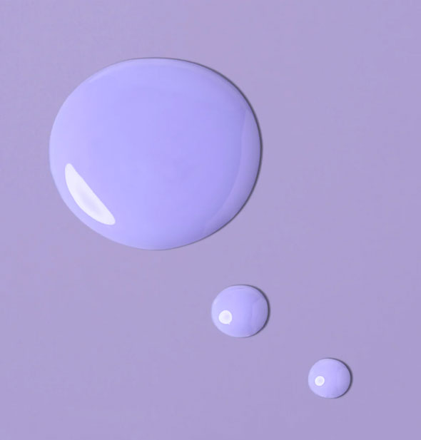 Droplets of Verb Purple Leave-In Mist are violet in color and opaque
