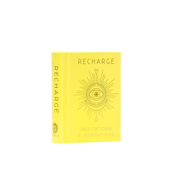 Yellow cover of Recharge: Meditations & Inspirations