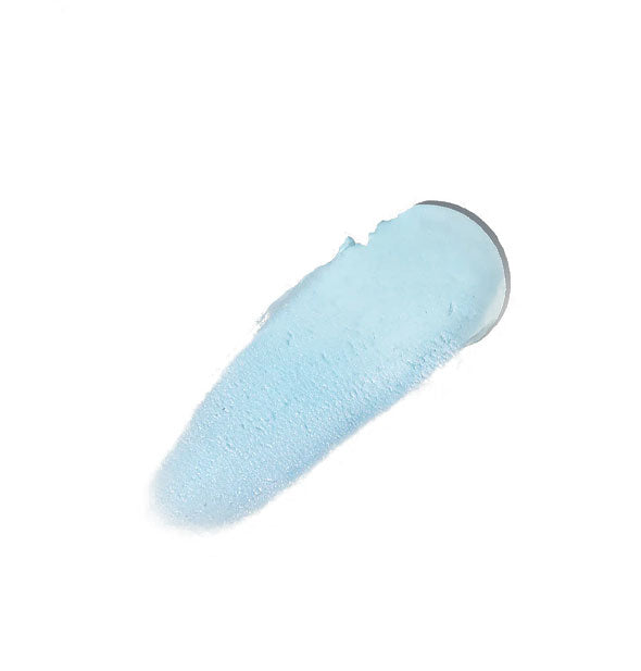 Smeared application of light blue Coola Refreshing Water Hydration Stick Sunscreen