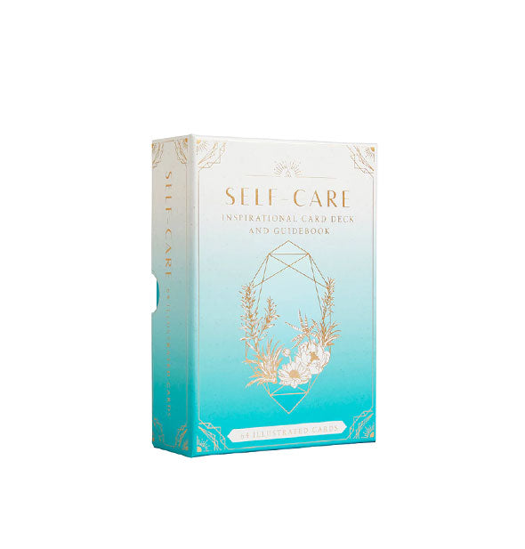 Self Care Inspirational Card Deck and Guidebook box