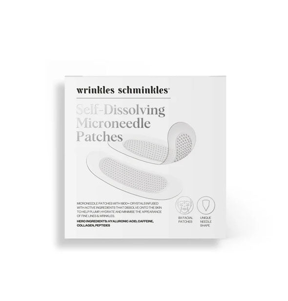 White box of Wrinkles Schminkles Self-Dissolving Microneedle Patches