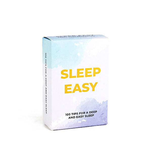 Box of Sleep Easy: 100 Tips for a Deep and Easy Sleep cards