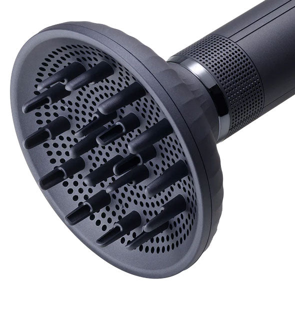 Round fingered diffuser attachment of the Bio Ionic Smart-X hair dryer