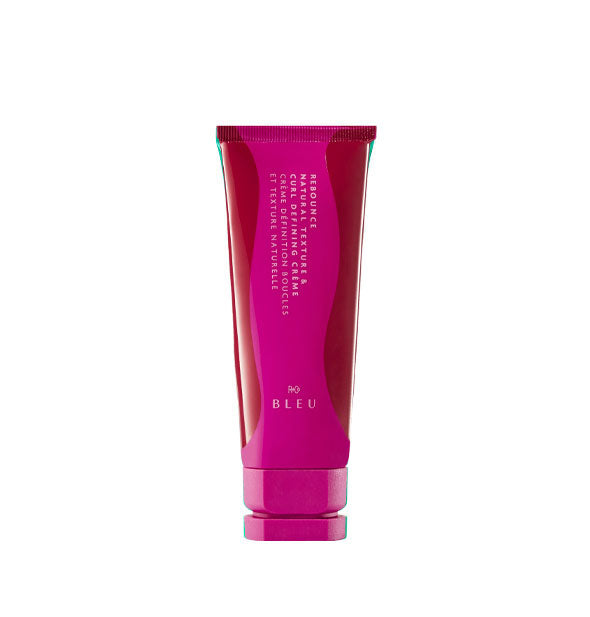 Two-tone pink bottle of R+Co Bleu ReBounce Natural Texture & Curl Defining Crème