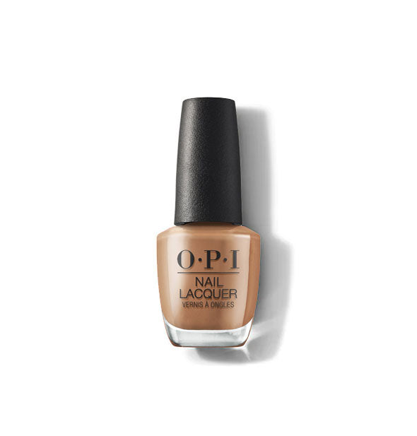 Bottle of medium brown OPI Nail Lacquer