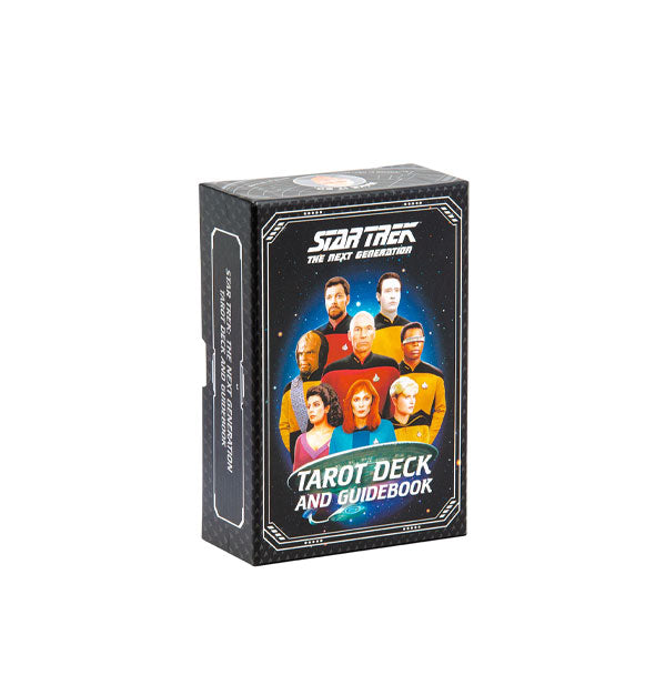 Star Trek: The Next Generation Tarot Deck and Guidebook box featuring portraits of the main characters in the series