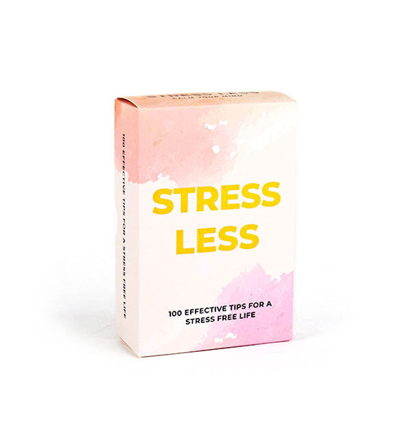 Box of Stress Less: 100 Effective Tips for a Stress Free Life cards