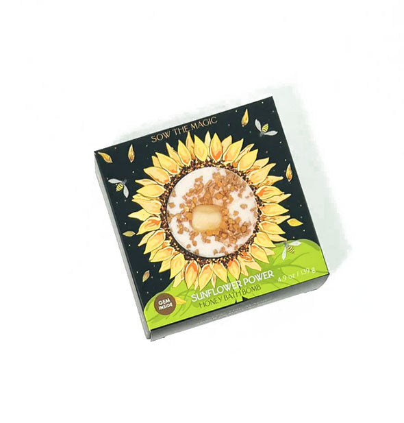 Sunflower Power: Honey Bath Bomb