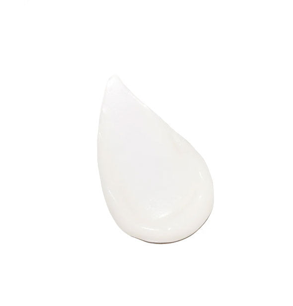 Sample daub of creamy, white Coola Sunless Tan Anti-Aging Daily Moisturizer