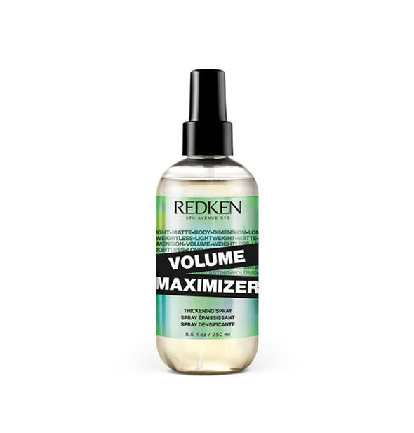 8.5 ounce bottle of Redken Volume Maximizer Thickening Spray