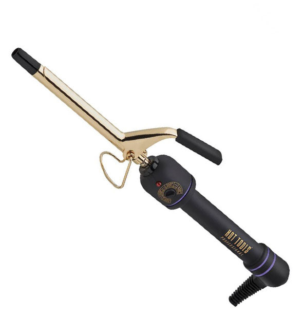 24K Gold Spring Curling Iron 1/2 inch 