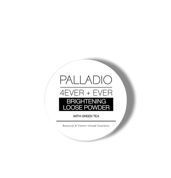 Round compact of Palladio 4Ever + Ever Brightening Loose Powder