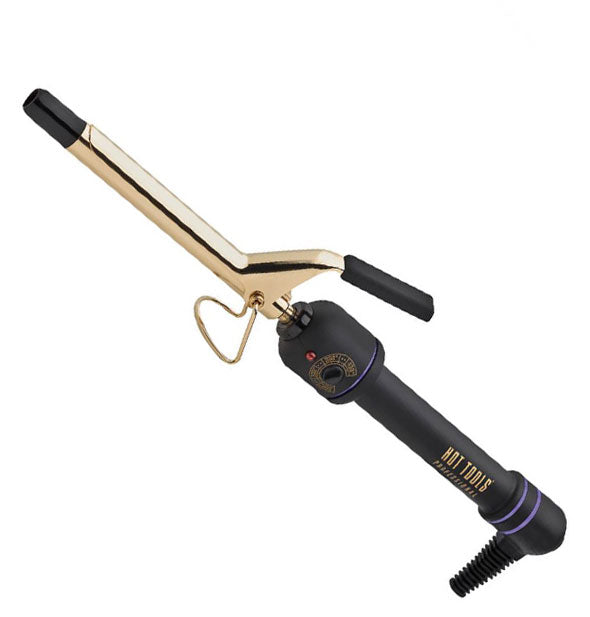 24K Gold Spring Curling Iron 5/8 inch