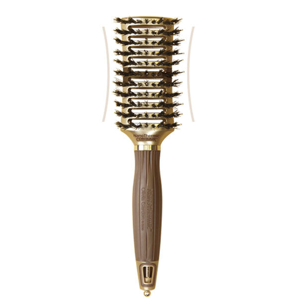 Olivia Garden NanoThermic Contour Vent Combo Tunnel Brush.