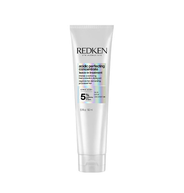 5 ounce tube of Redken Acidic Perfecting Concentrate Leave-In Treatment