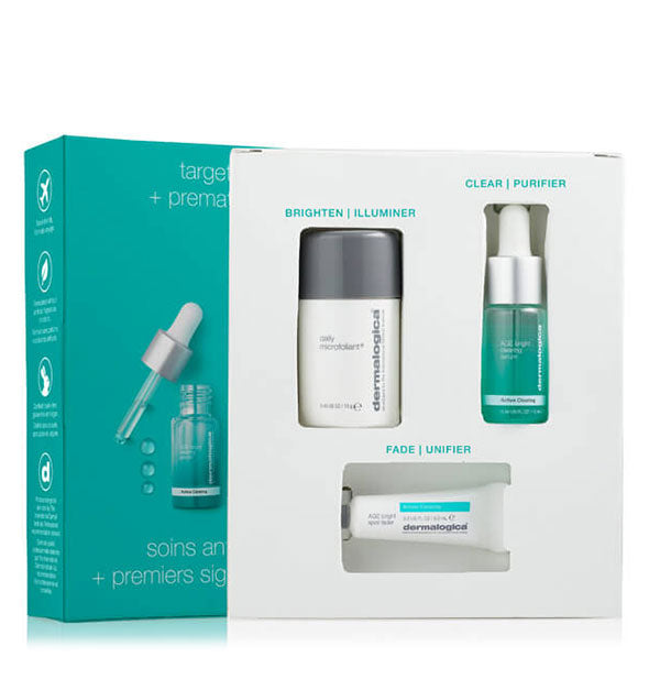 Contents of the Dermalogica Active Clearing Kit